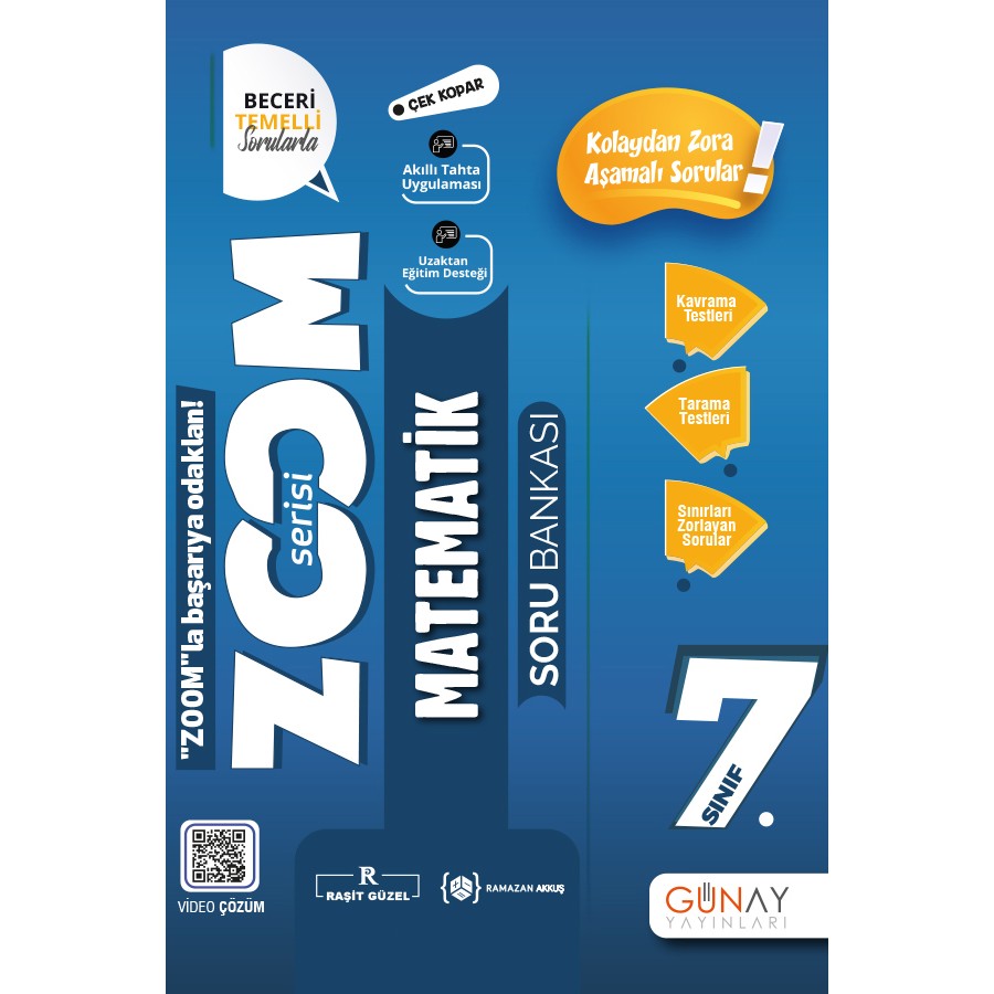 Günay 7.Sınıf Zoom Matematik Soru Bankası