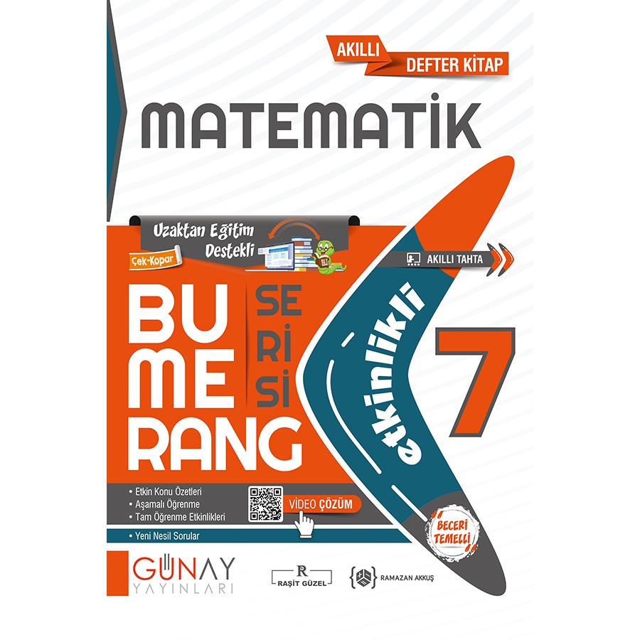 Günay 7.SINIF BUMERANG ETKİNLİKLİ MATEMATİK Günay 7.SINIF BUMERANG ETKİNLİKLİ MATEMATİK