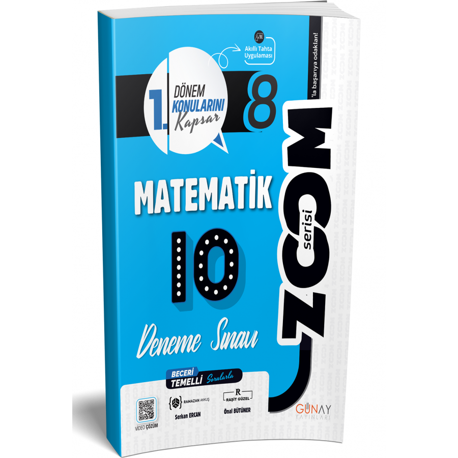 Günay 8. Sınıf Matematik 10’lu Branş Denemeler Günay 8. Sınıf Matematik 10’lu Branş Denemeler