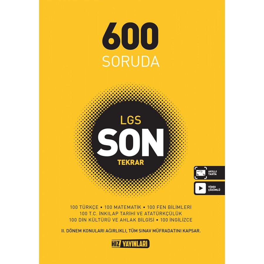 HIZ 600 Soruda Lgs Son Tekrar