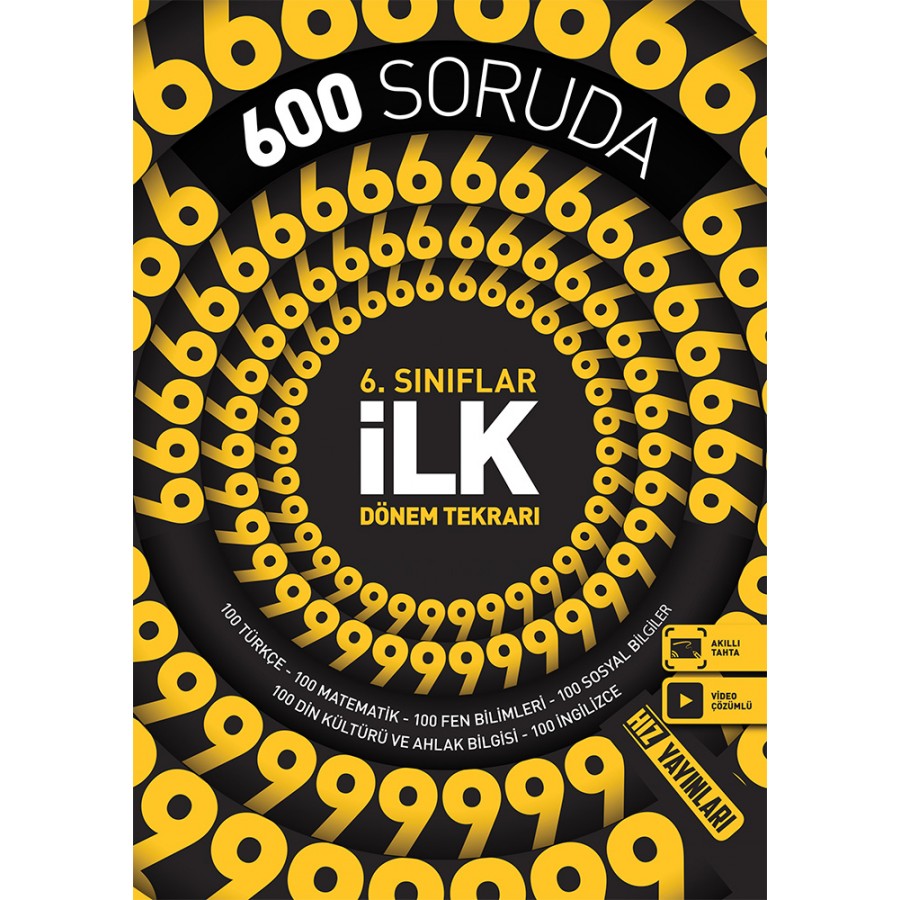 HIZ 600 SORUDA 6. SINIFLAR İLK DÖNEM TEKRARI HIZ 600 SORUDA 6. SINIFLAR İLK DÖNEM TEKRARI