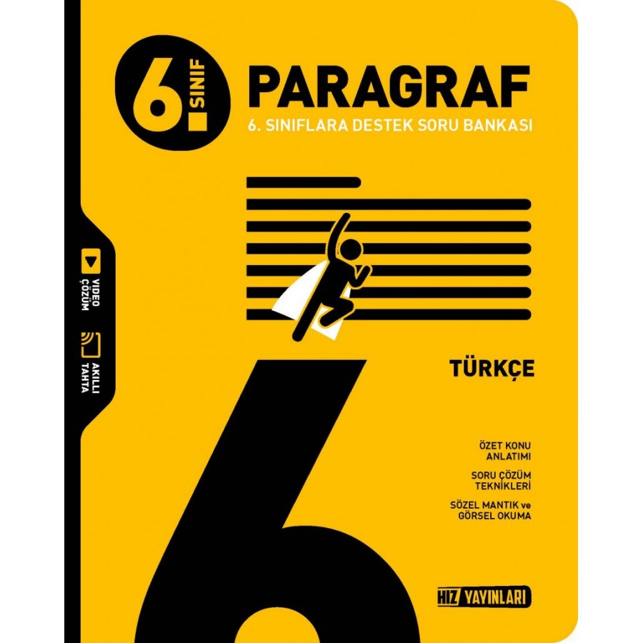 HIZ 6. Sınıf Türkçe Paragraf Soru Bankası