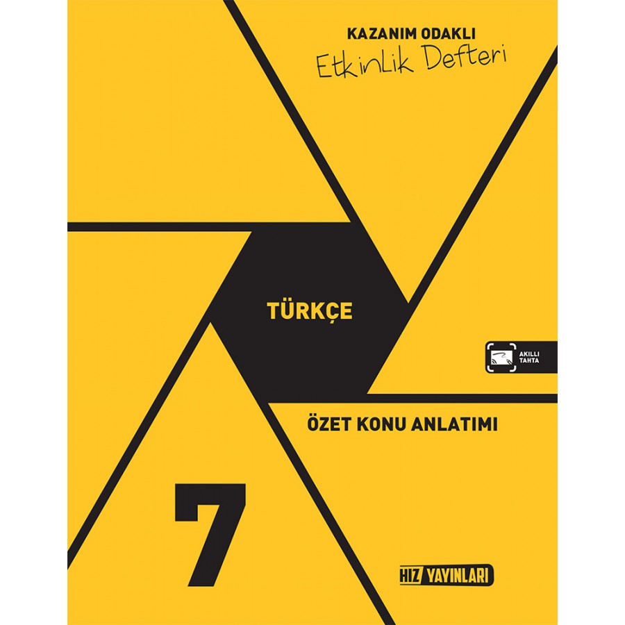 HIZ 7. Sınıf Türkçe Etkinlik Defteri