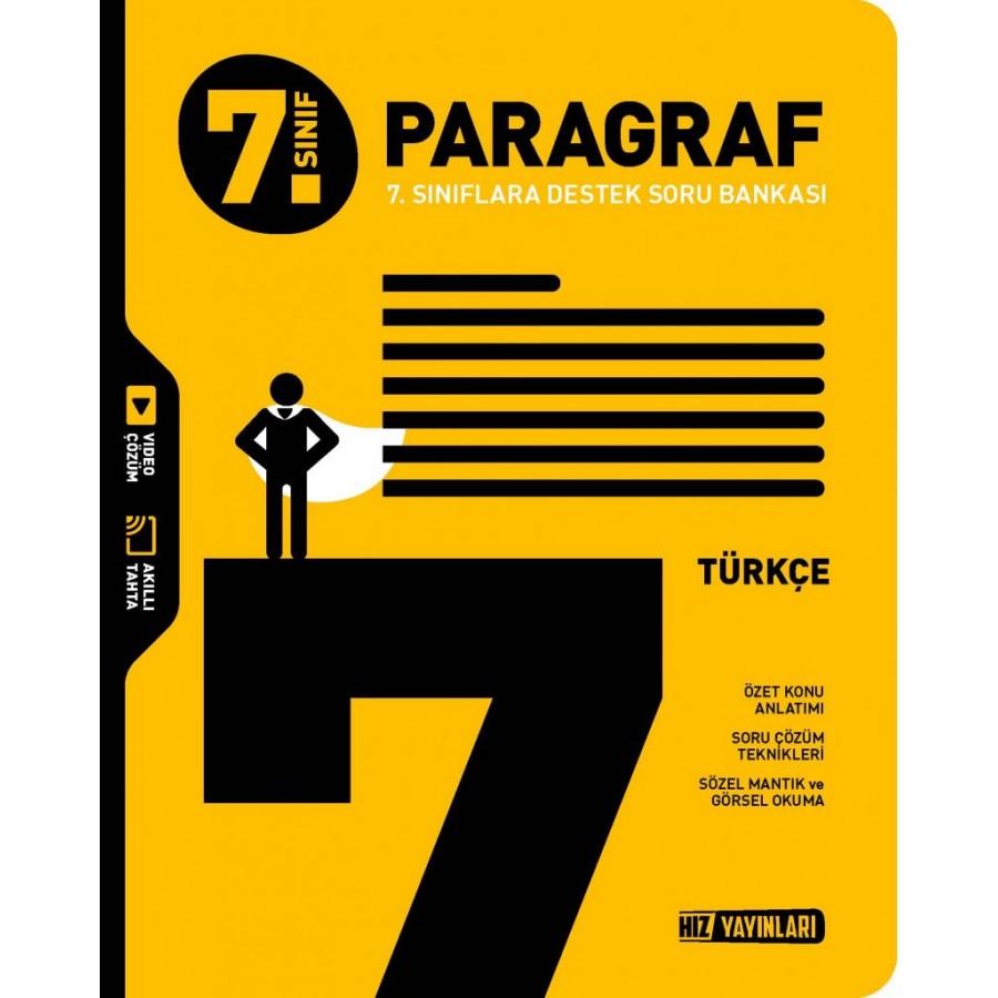 HIZ 7. Sınıf Türkçe Paragraf Soru Bankası