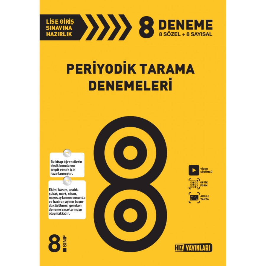 HIZ 8. Sınıf Periyodik Tarama Denemeleri