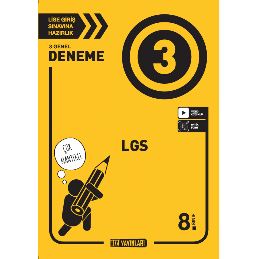 HIZ 8. Sınıf Lgs 3lü Genel Deneme HIZ 8. Sınıf Lgs 3lü Genel Deneme