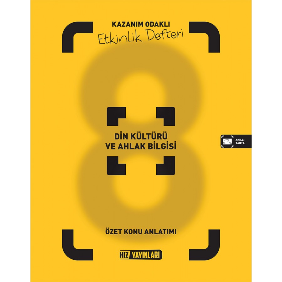 HIZ 8. Sınıf Din Kültürü Etkinlik Defteri HIZ 8. Sınıf Din Kültürü Etkinlik Defteri