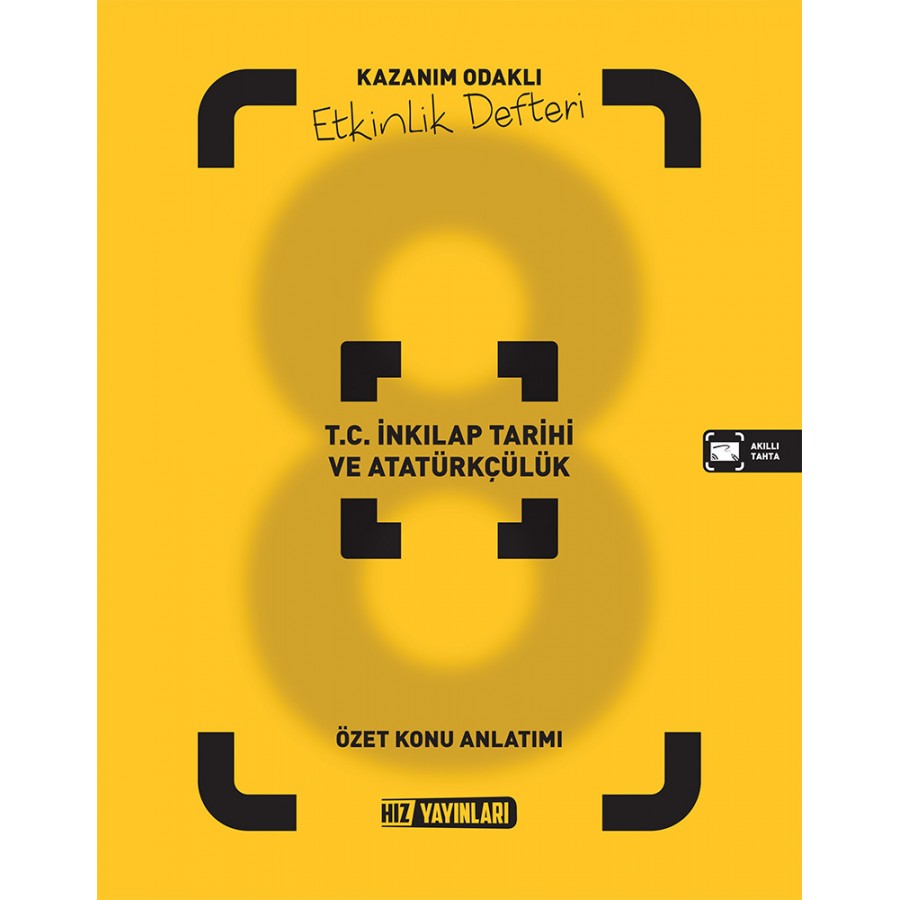 HIZ 8. Sınıf T.C. İnkılap Etkinlik Defteri HIZ 8. Sınıf T.C. İnkılap Etkinlik Defteri