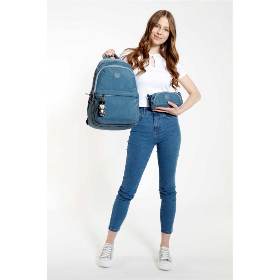 KAUKKO SIRT ÇANTASI CRAZY BLUE K1440 KAUKKO SIRT ÇANTASI CRAZY BLUE K1440